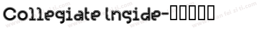 Collegiate Inside字体转换